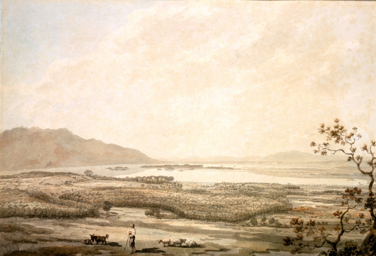 Killarney das colinas acima de Muckross de William Pars