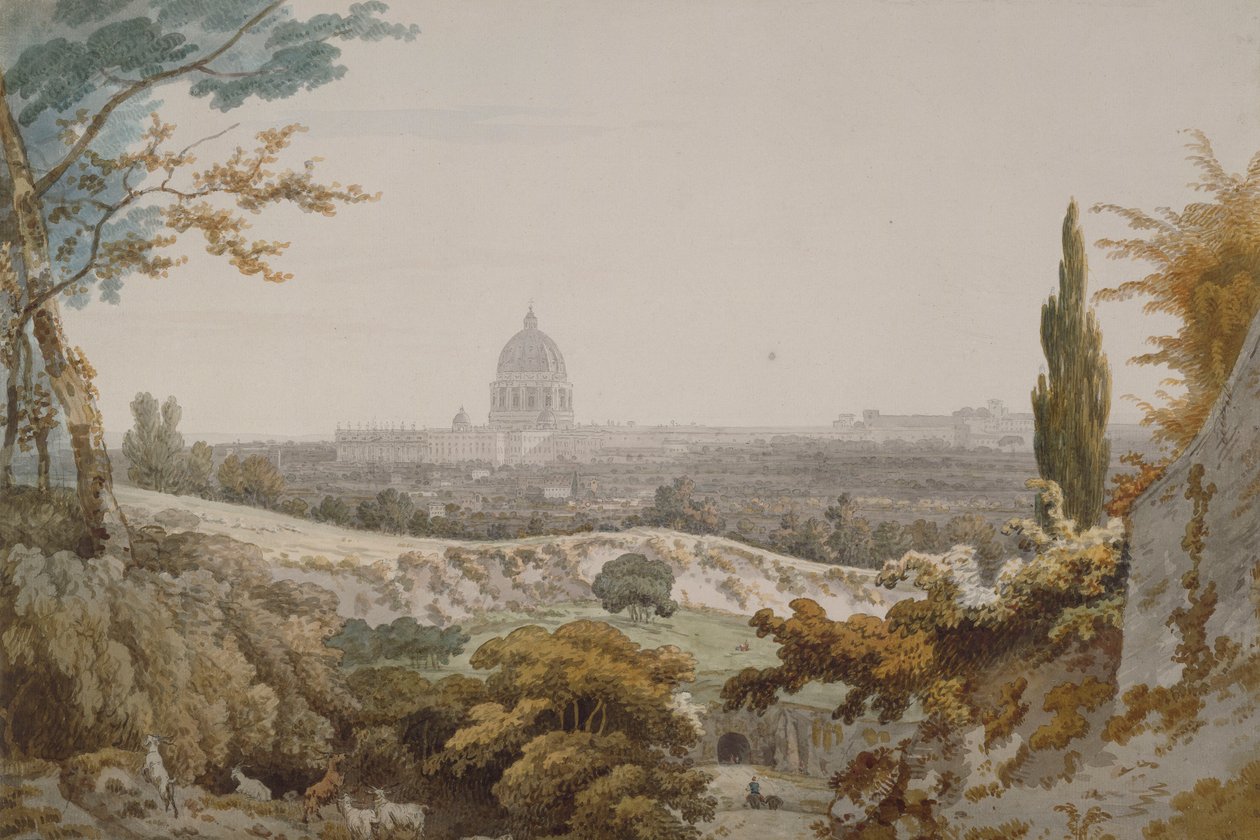 São Pedro, Roma, 1776 de William Pars