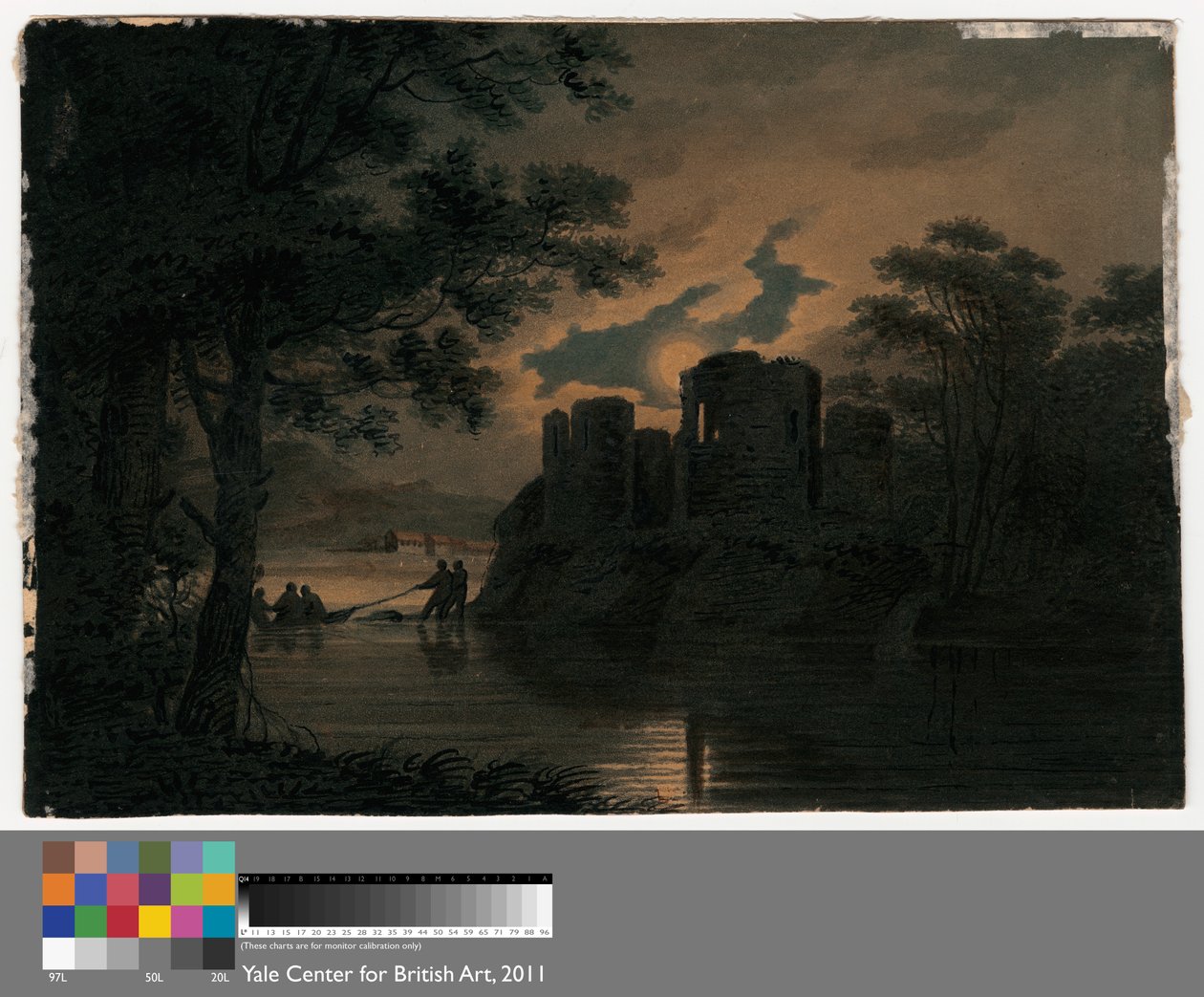 Sobre o rio Wye, Monmouthshire de William Payne