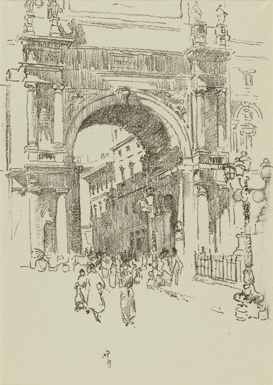 Praça Vitorio Emanuel de William Penhallow Henderson