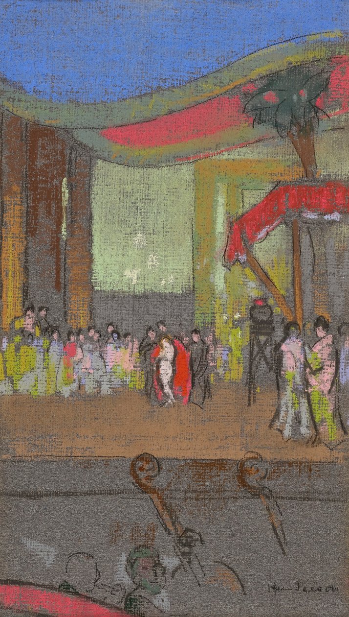 Cenografia para ópera de William Penhallow Henderson