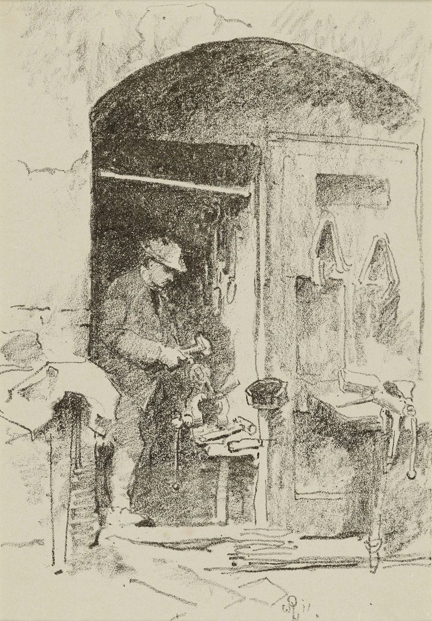 O operário de ferro de William Penhallow Henderson