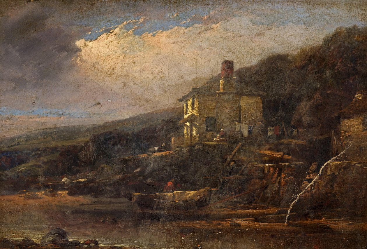 Cabana de Pesca, Allsands, South Devon de William Pitt