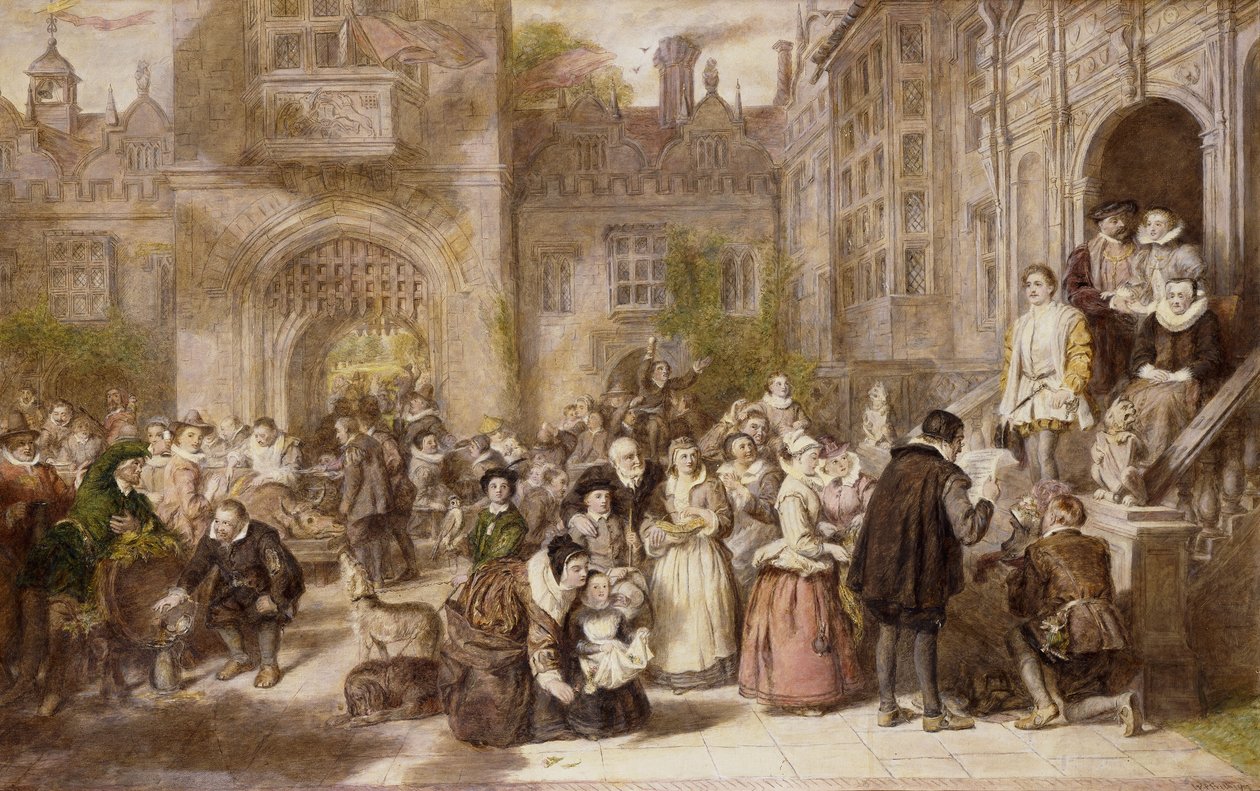 Maioridade no tempo antigo, 1907 de William Powell Frith