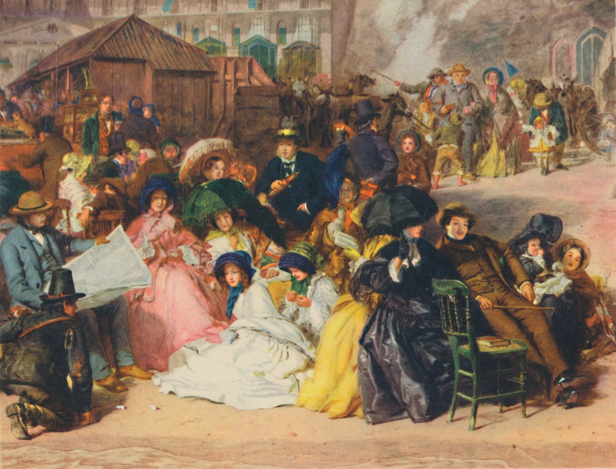 Ramsgate Sands, 1854, 1948. de William Powell Frith