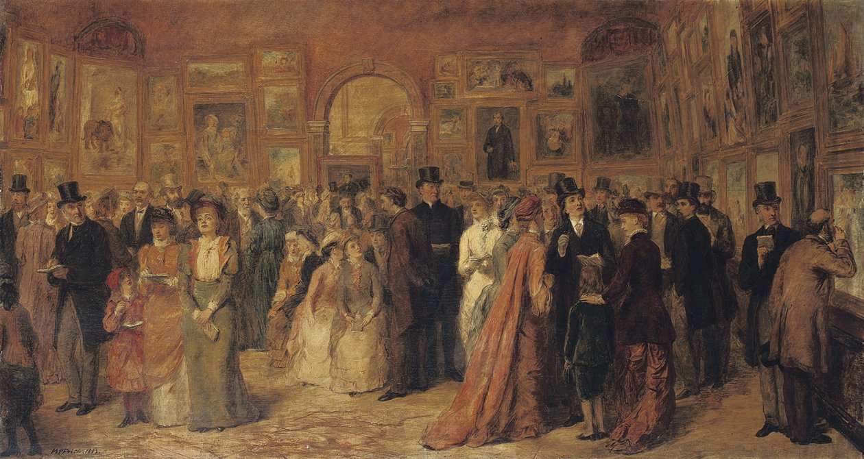 A Visão Privada, 1881, 1882 de William Powell Frith