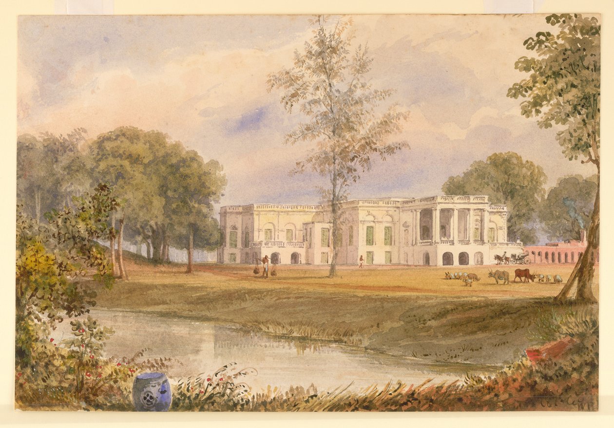 Belvedere House, Alipur de William Prinsep