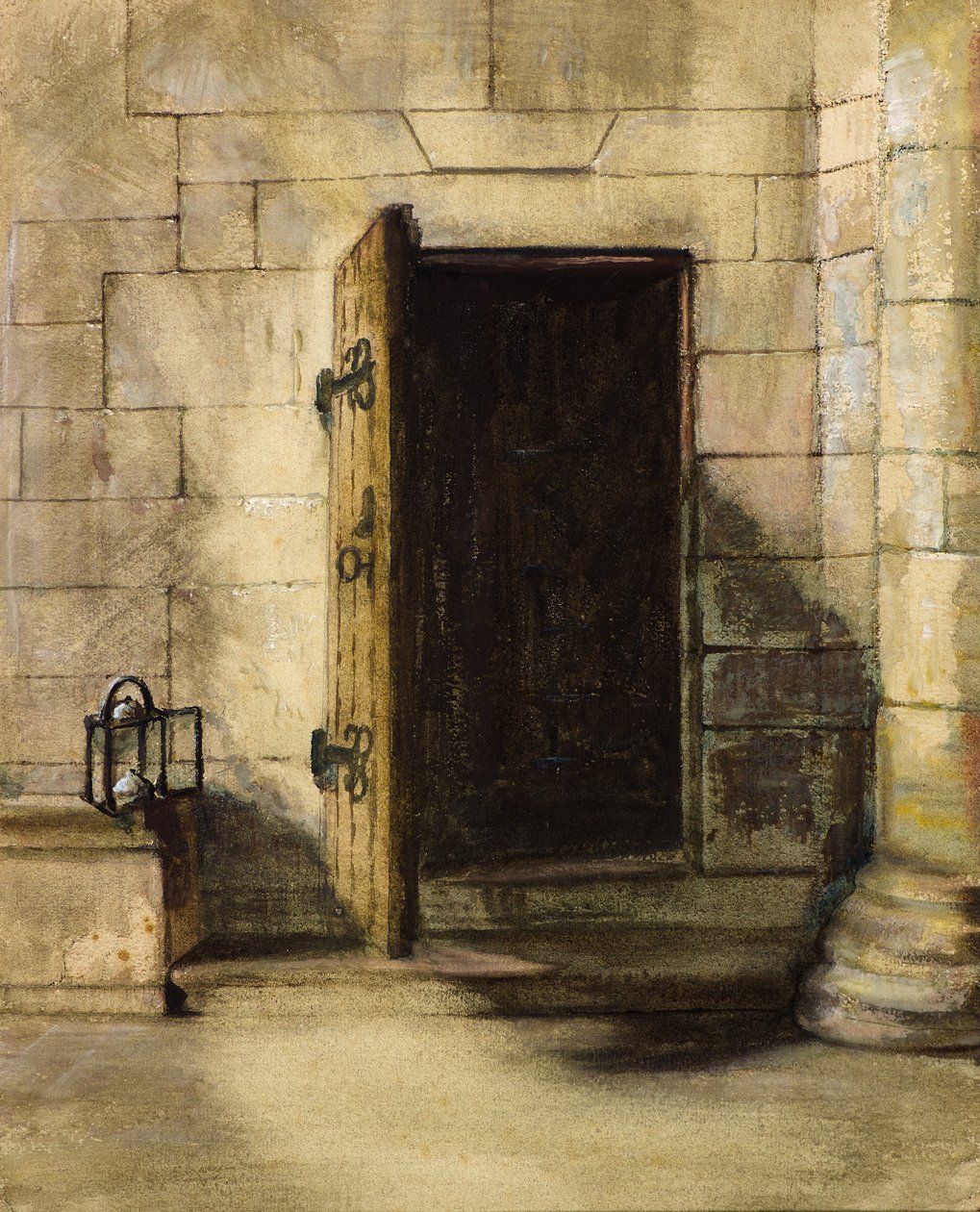 Entrada da Escadaria, Velho campanário de William Proudfoot