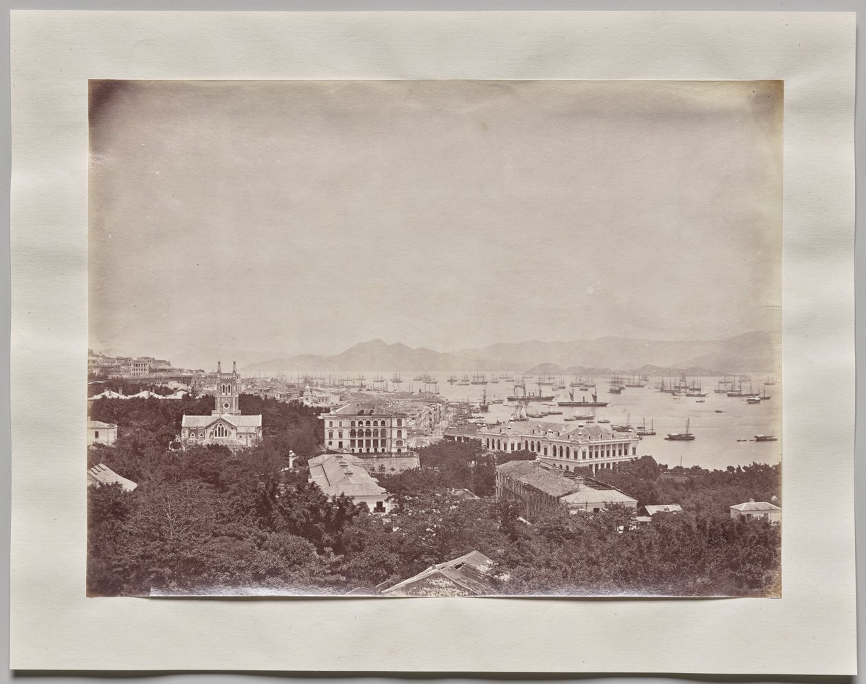 Sem título (Vista geral de Hong Kong a partir do Scandal Point, olhando para o oeste) de William Pryor Floyd