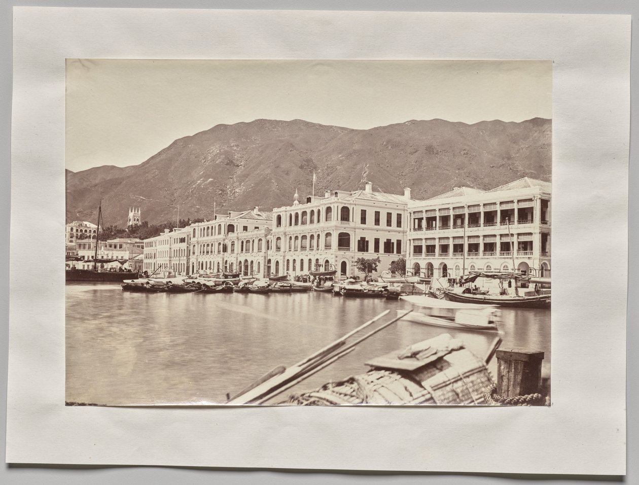 Sem título (Vista no Praya, olhando para o leste, Hong Kong) de William Pryor Floyd