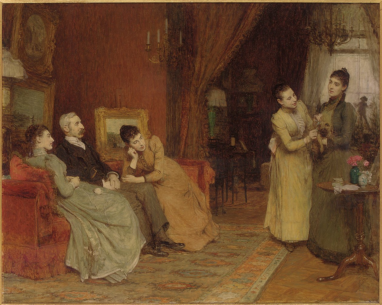 Retrato da família Joseph, 1890 de William Quiller Orchardson