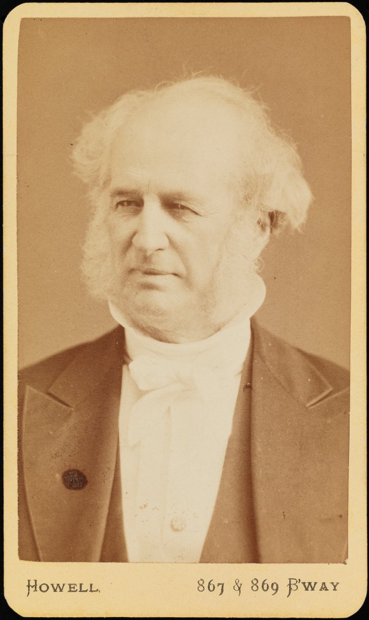 Cornelius Vanderbilt, c.1870-77 (impressão albuminada) de William R. Howell