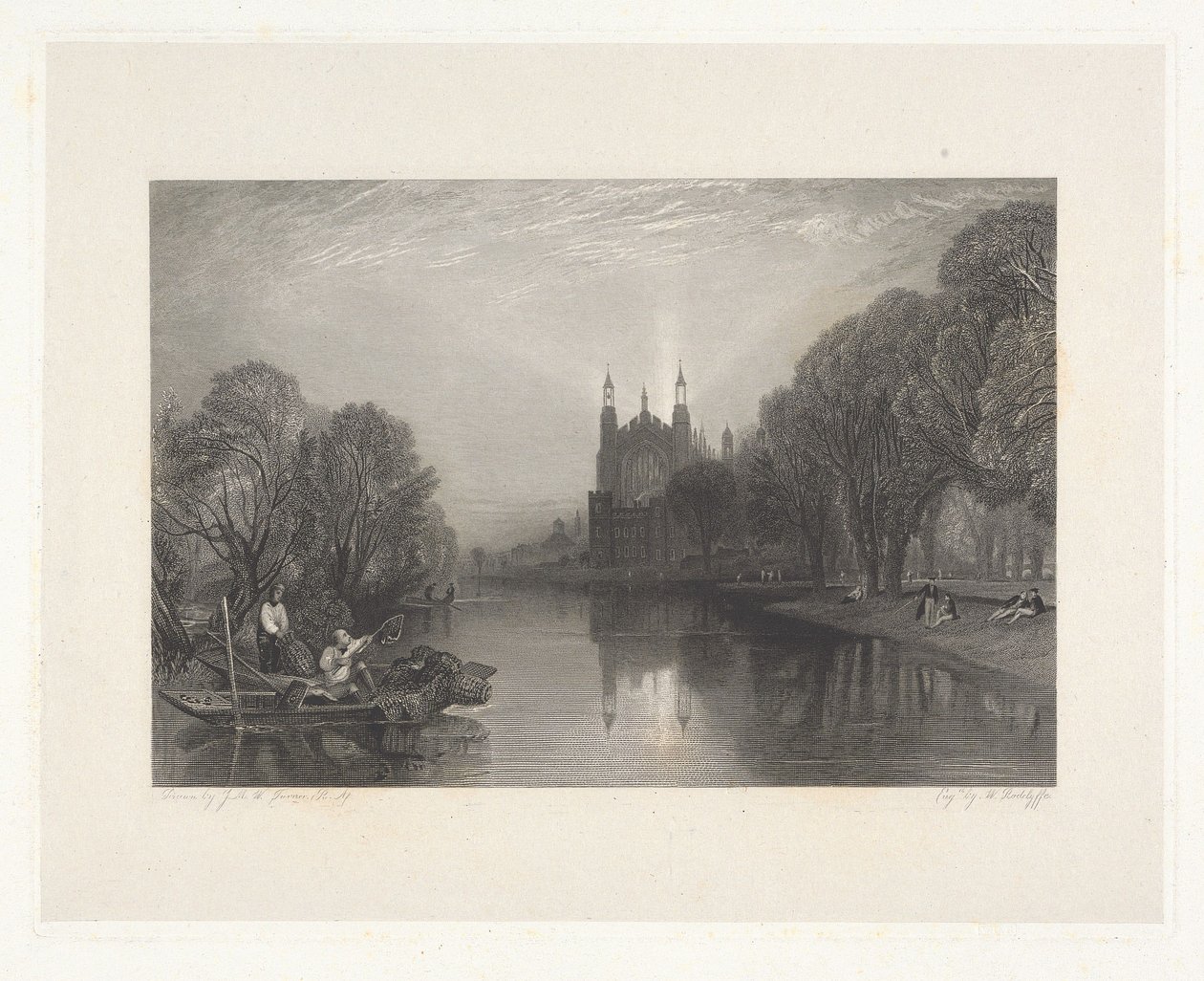 Eton College, Berkshire de William Radclyffe