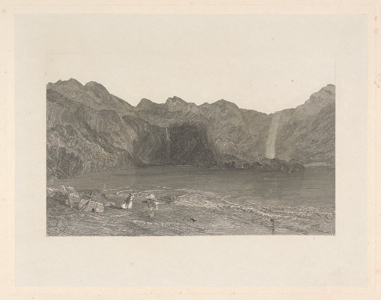 Keswick Lake, Cumberland de William Radclyffe