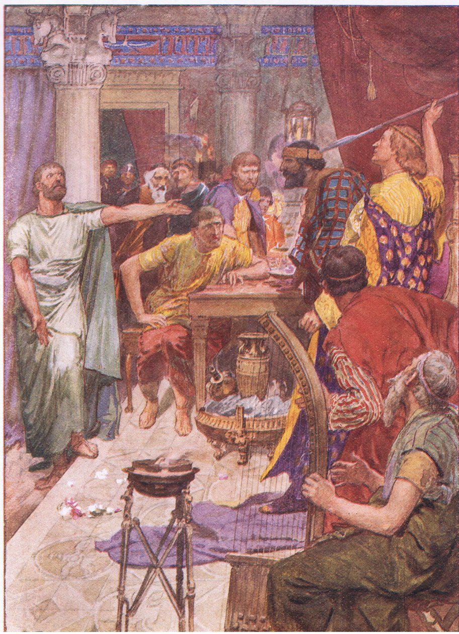 A disputa entre Alexander e Clitus, de Plutarch Lives publicado por T C & E C Jack Ltd de William Rainey