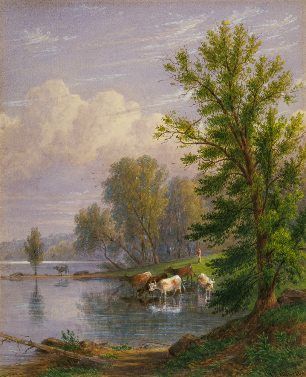 Sem título, 1874. de William Rickarby Miller