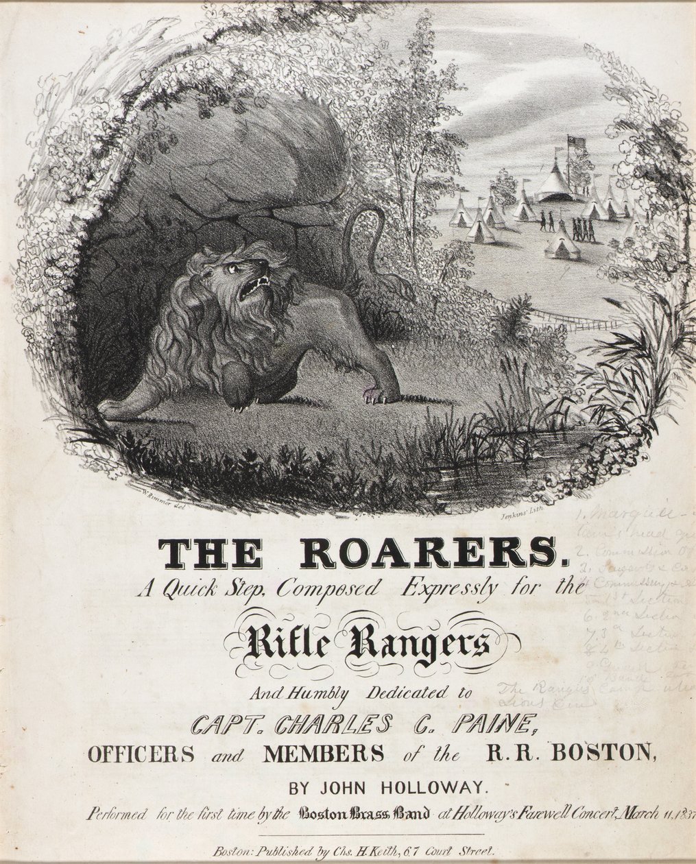 Os Roarers de William Rimmer