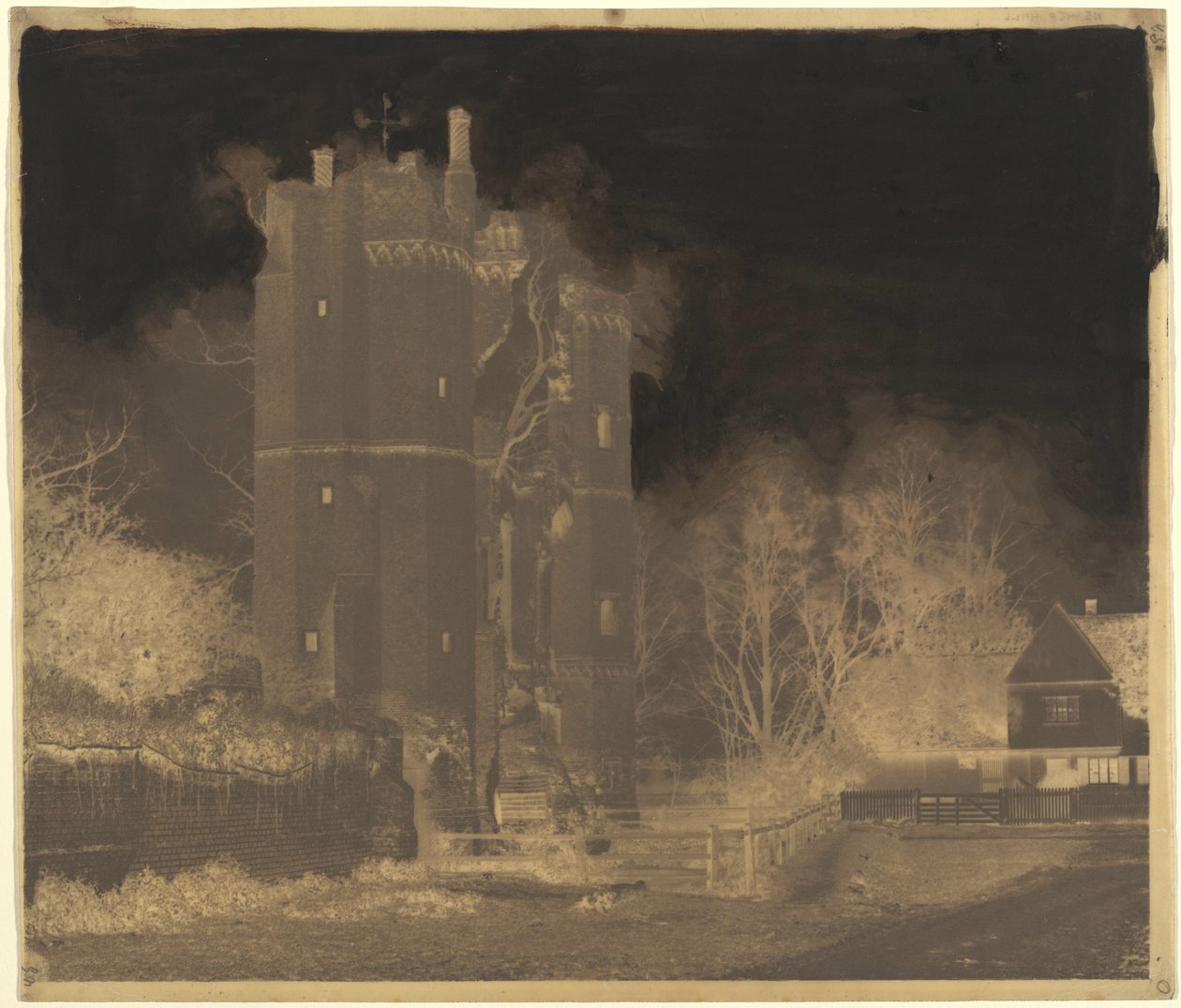 Nether Hall, 1850 (foto) de William Robert Baker