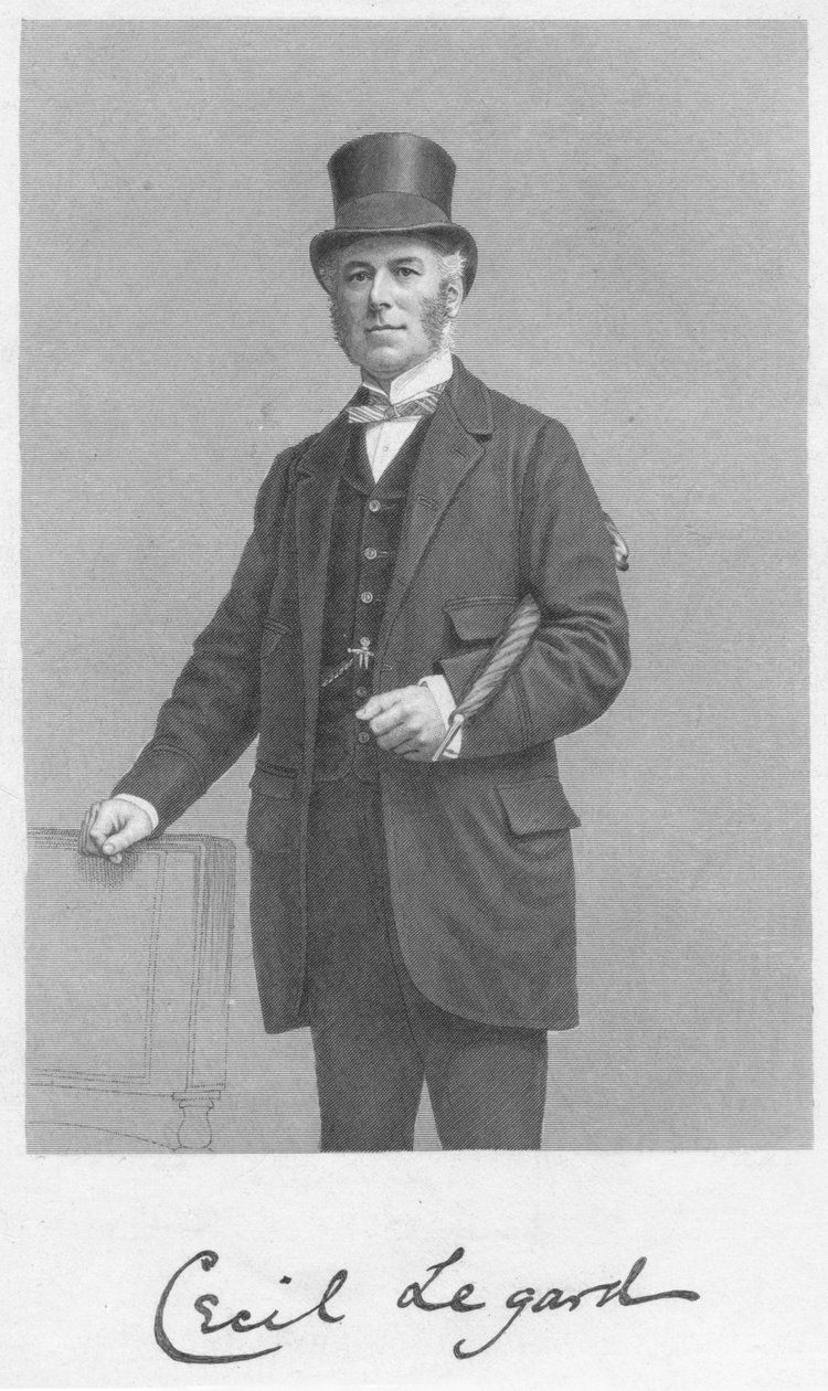 Cecil Legard, 1893. de William Roffe