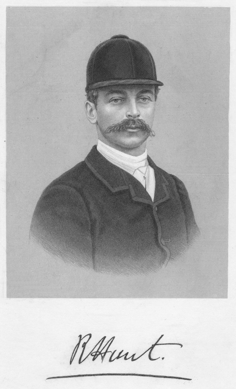 R Hunt, 1893. de William Roffe