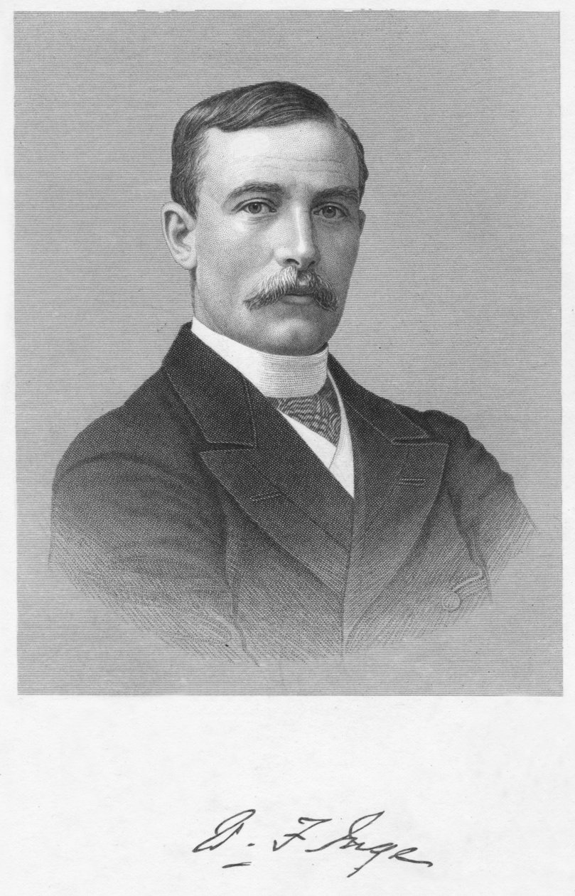 WF Inge, 1893. de William Roffe