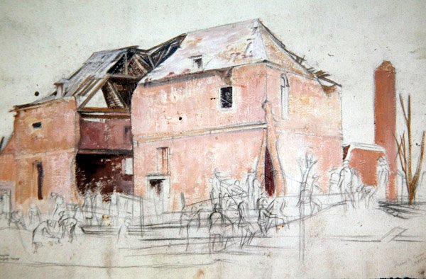 Um celeiro de William Rothenstein