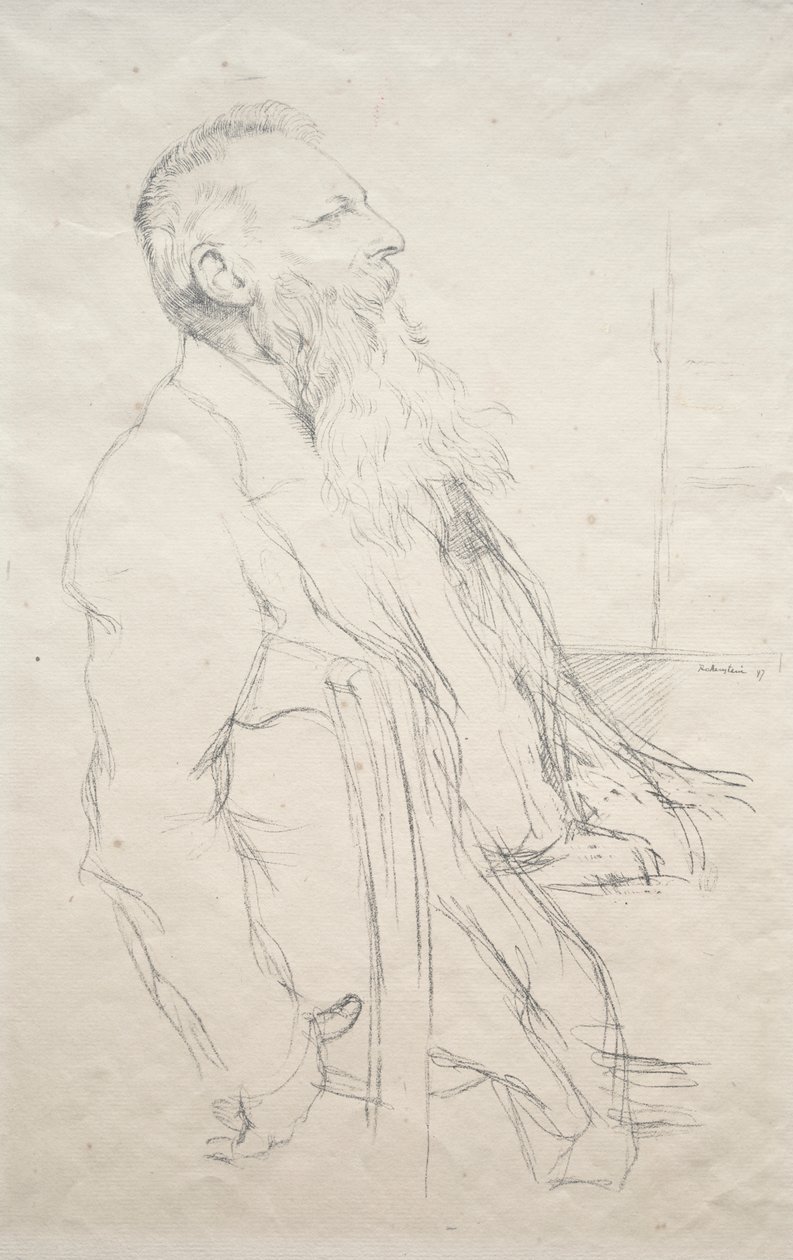 Augusto Rodin de William Rothenstein