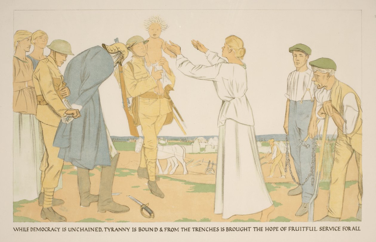 Camponeses e soldados na terra
O Triunfo da Democracia (título original)
Grande Guerra: Esforços e Ideais da Grã-Bretanha (título da série)
The Great War: Britain