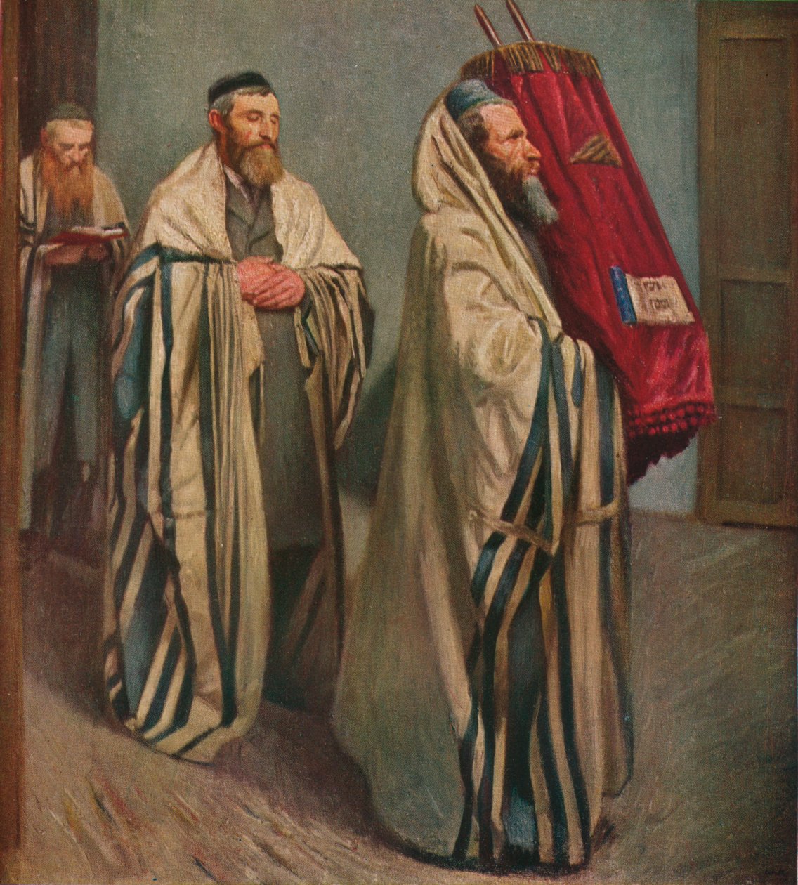 Levando a lei, 1907 de William Rothenstein