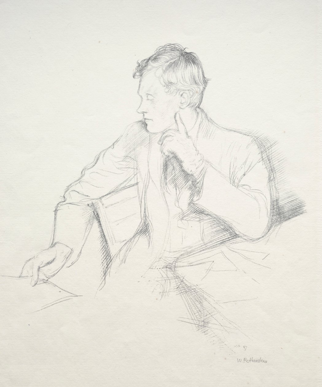 Charles Hazelwood Shannon, 1897. de William Rothenstein