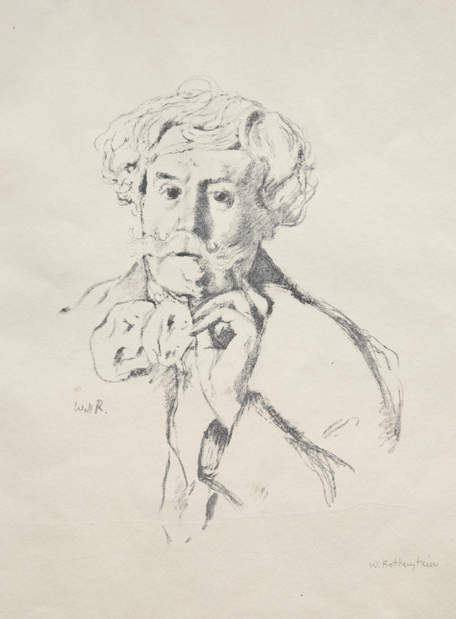Edmond de Goncourt, 1897. de William Rothenstein