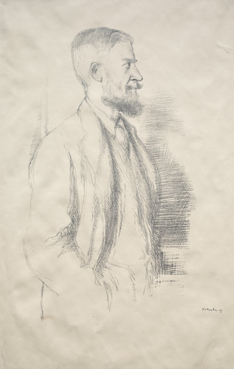 George Bernard Shaw de William Rothenstein