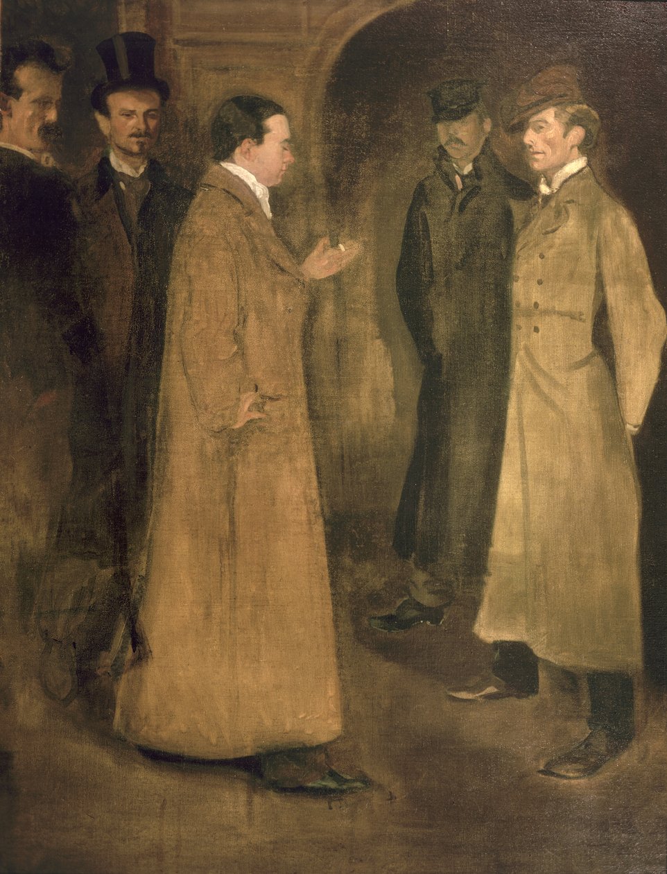 Retrato do grupo de William Rothenstein