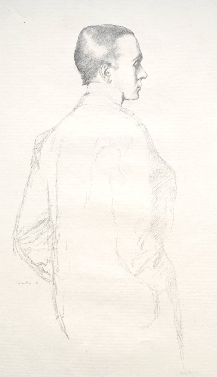 Max Beerbohm, 1898. de William Rothenstein