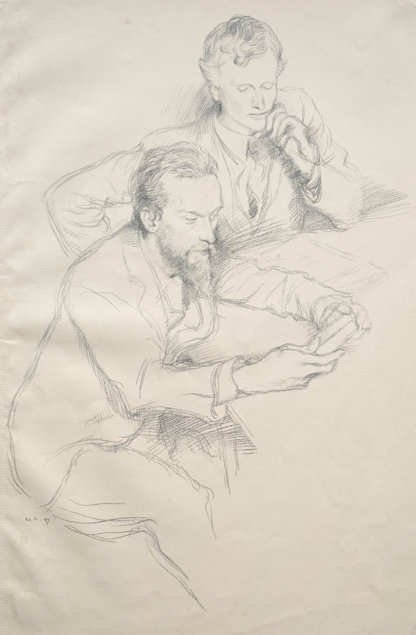 Ricketts e Shannon de William Rothenstein