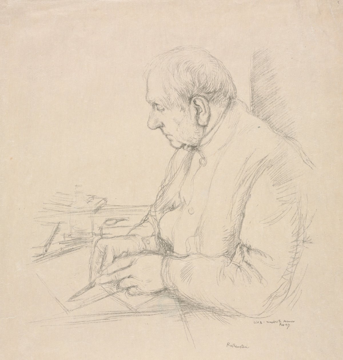 Sir Francis Seymour Haden, 1897. de William Rothenstein