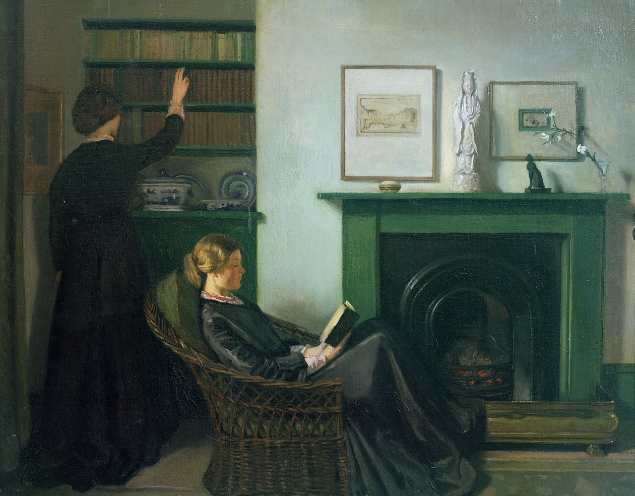 Os Leitores de Browning de William Rothenstein
