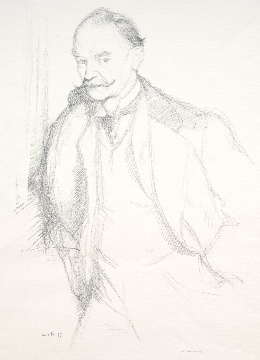 Thomas Hardy de William Rothenstein