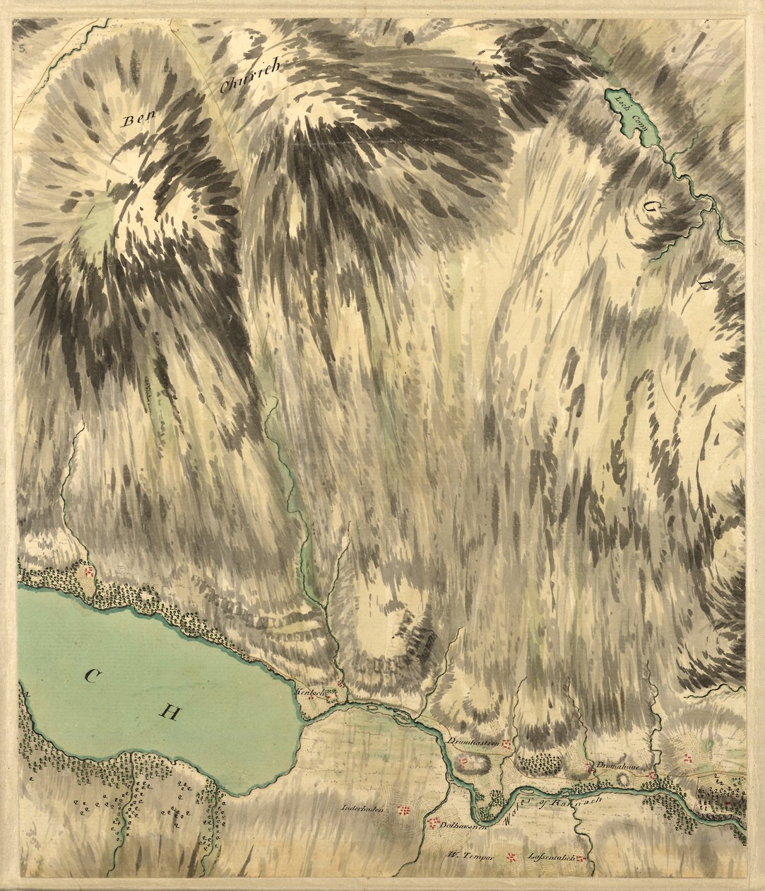 Roy Military Survey of Scotland de William Roy