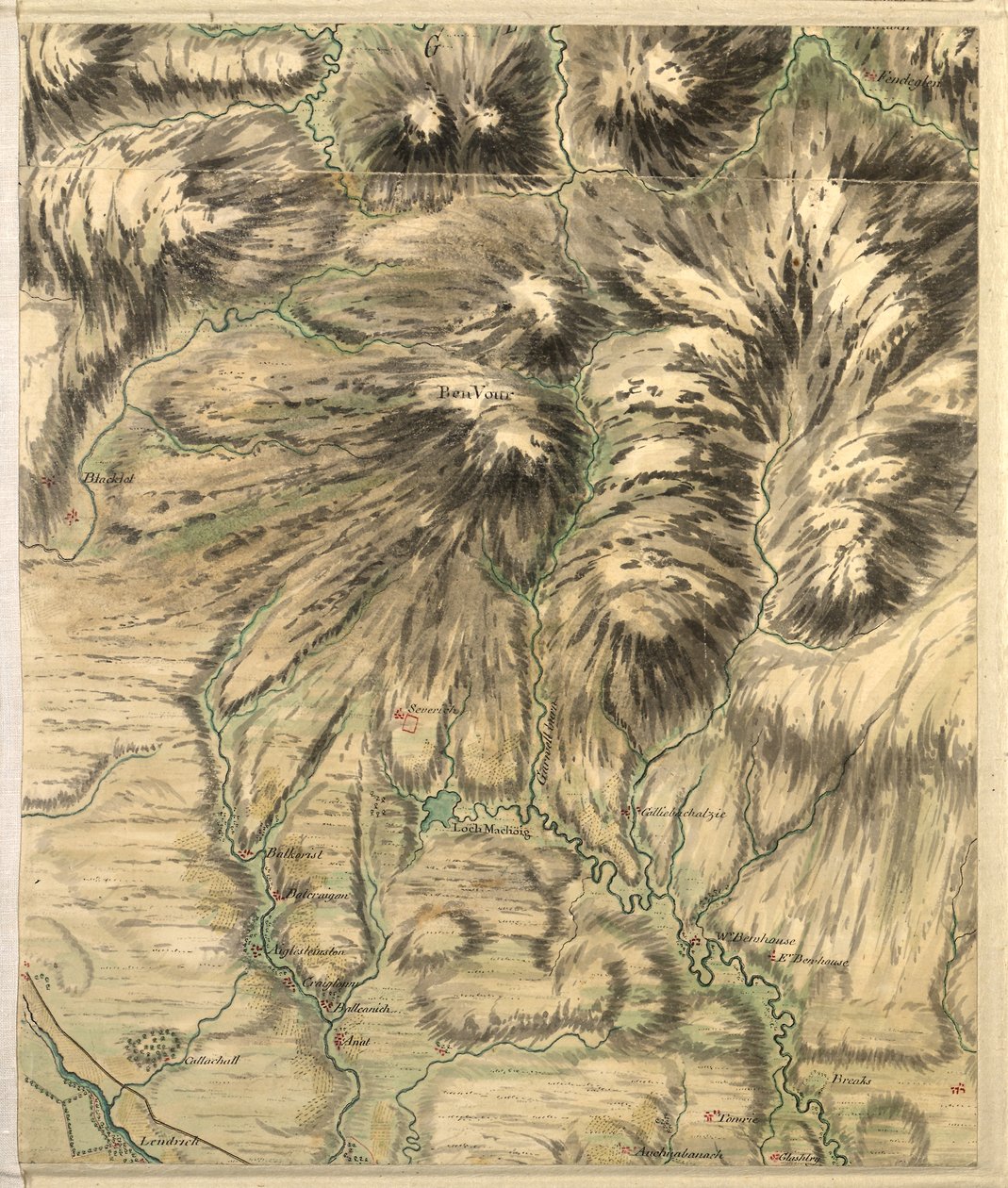 Roy Military Survey of Scotland de William Roy
