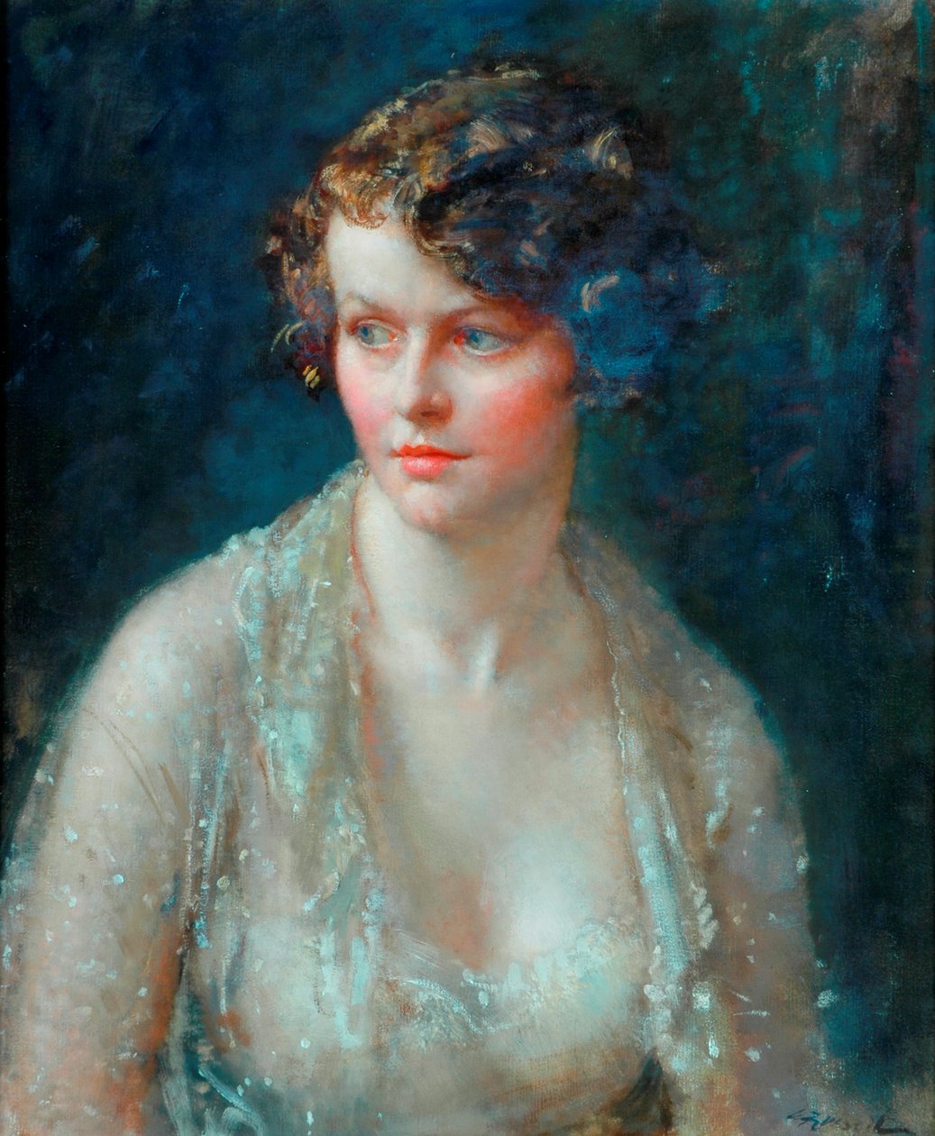 Prunella (óleo sobre tela) de William Russell