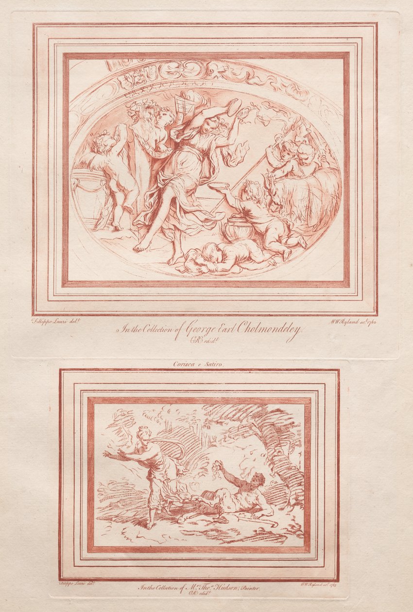 Córsega e Sátiro de William Ryland
