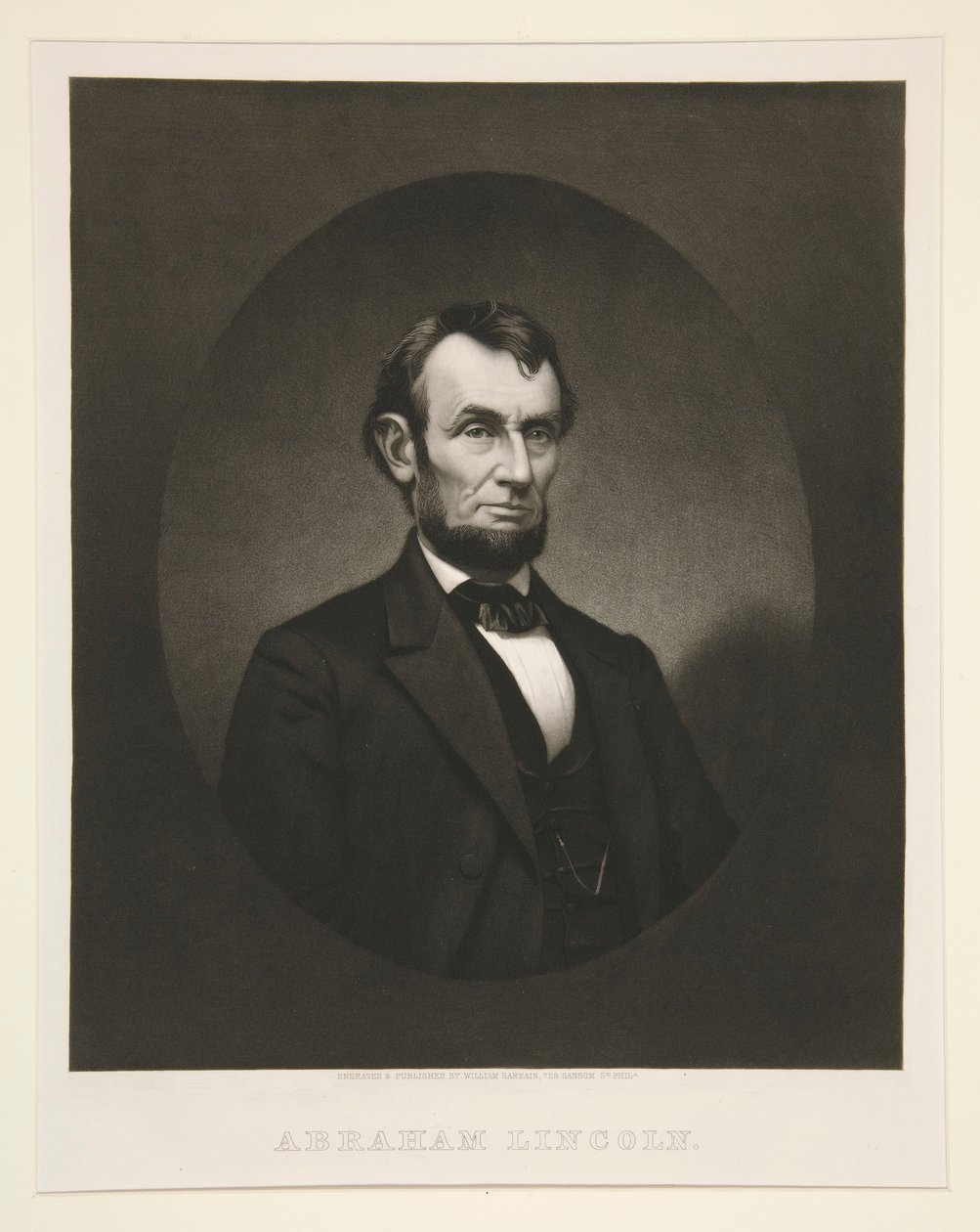 Abraham Lincoln de William Sartain