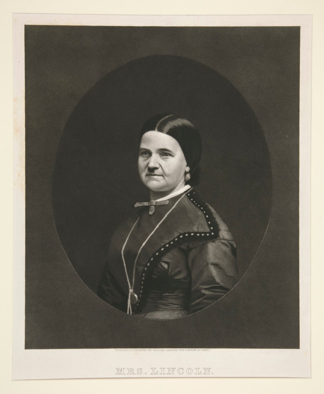 Sra. Lincoln (Abraham) de William Sartain