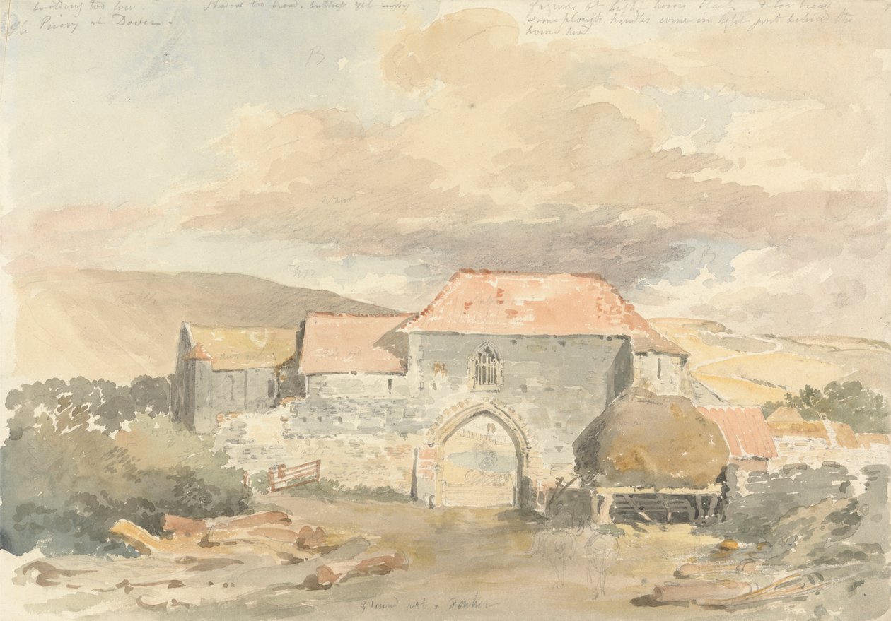 Priorado em Dover de William Sawrey Gilpin