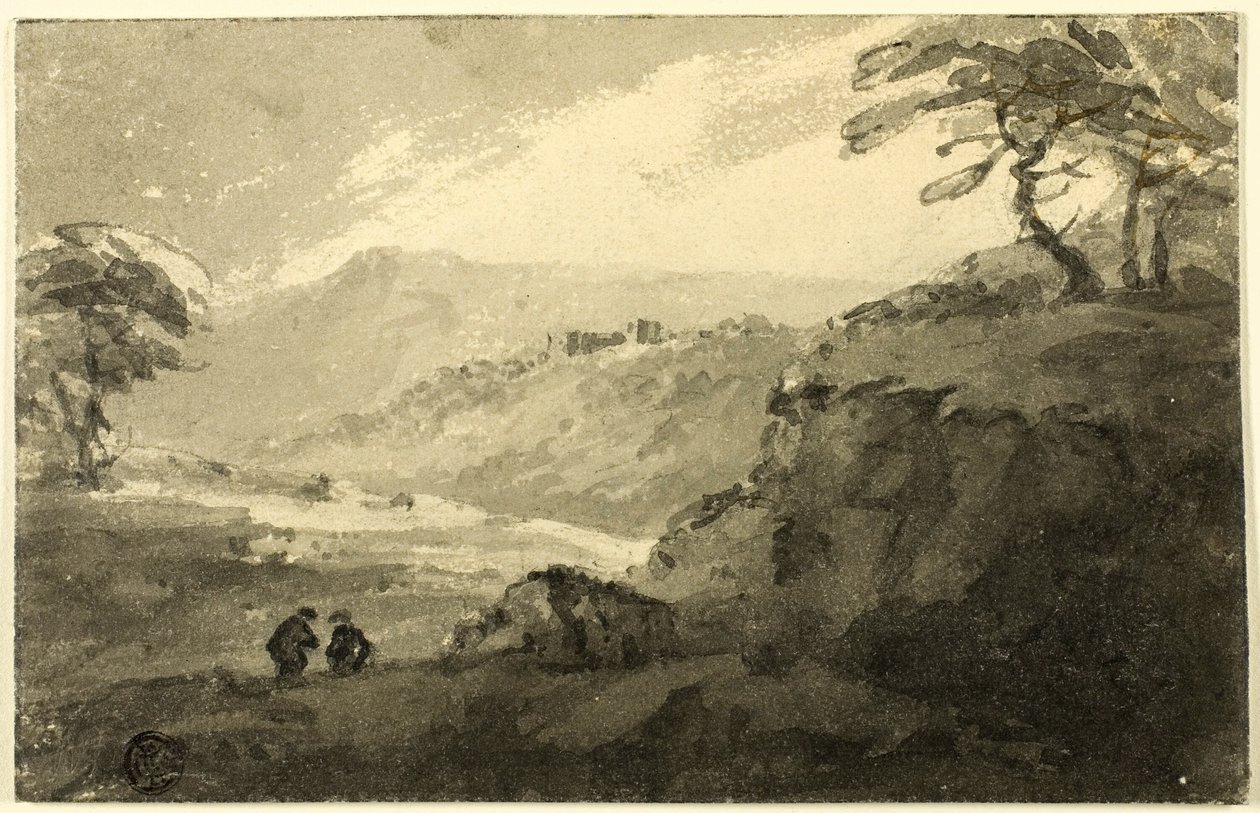Paisagem escocesa de William Sawrey Gilpin