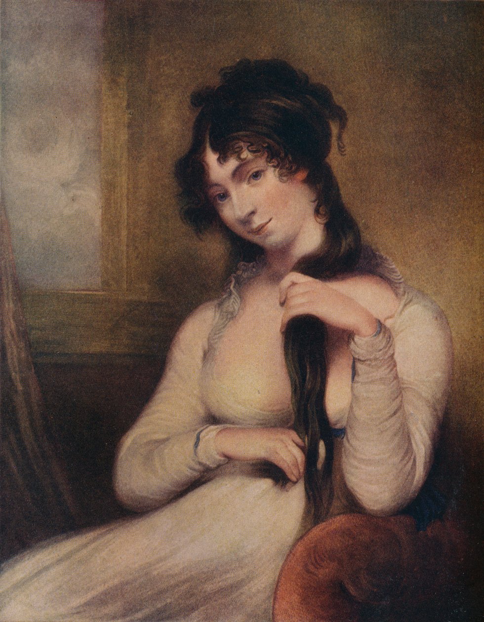 Lady Kinnaird, século 18, 1917 de William Say