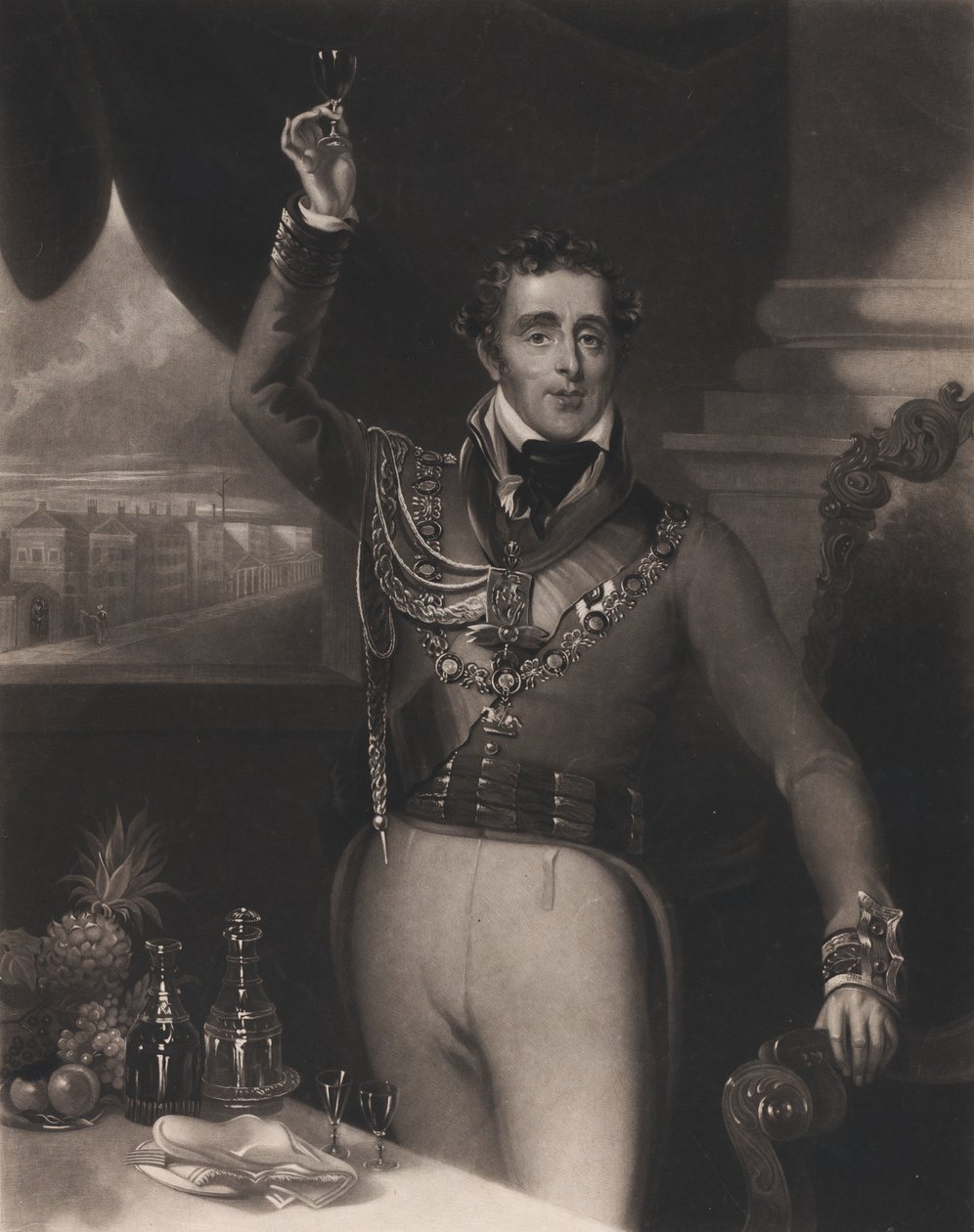 O Duque de Wellington, 1828. de William Say