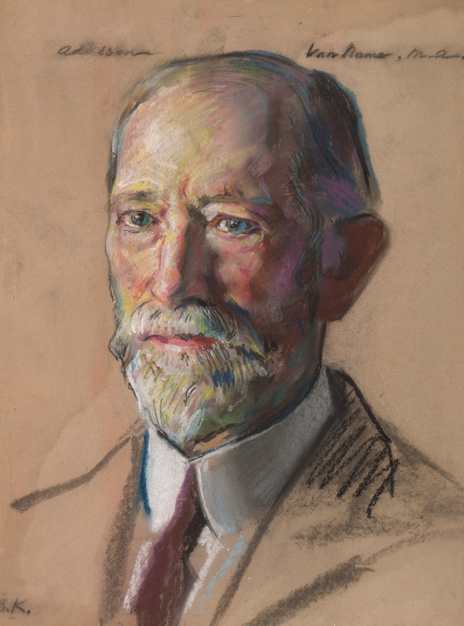 Addison Van Nome B.A. 1858-Bibliotecário 1865-1905 de William Sergeant Kendall
