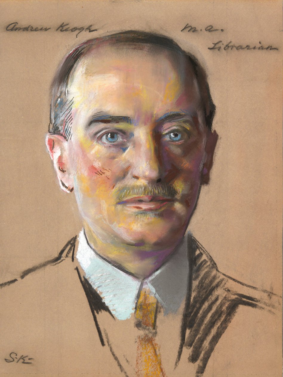 Andrew Keogh, M.A. 1904, Bibliotecário 1916- de William Sergeant Kendall